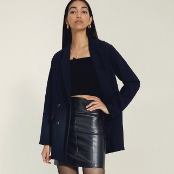 Aritzia Dresses & Skirts - NWT Aritzia Wilfred Leather mini skirt size 0